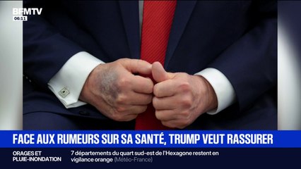 "Je ne me suis jamais senti aussi bien" : Donald Trump rassure sur son état de santé