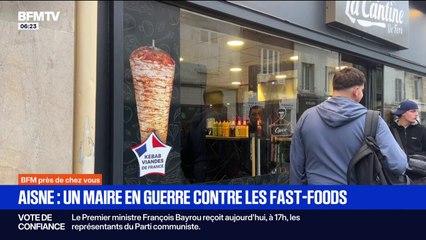 Ce maire de l'Aisne interdit l'ouverture de nouveaux fast-foods dans sa ville