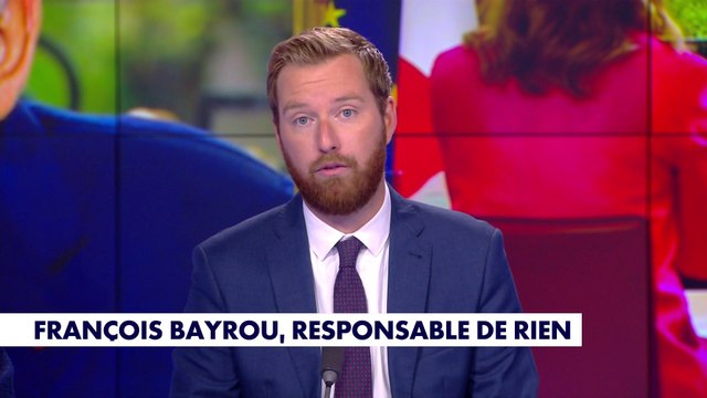 L'édito de Thomas Bonnet : «François Bayrou, responsable de rien»