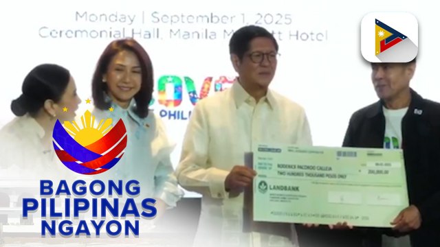 PBBM, pinangunahan ang Turismo Asenso Loan Awarding Ceremony