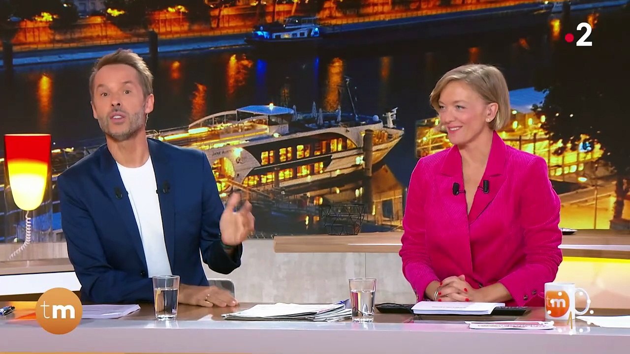 Regardez le  nouveau Télématin qui a débuté à 6h30 sur France 2, présenté par Maya Lauqué et Damien Thévenot, après la mise à l'écart de Flavie Flament et Julien Arnaud après seulement un an