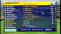 1997 | Akai-Singer Champions Trophy | England vs Pakistan, 5th Match at Sharjah | Ten Sports