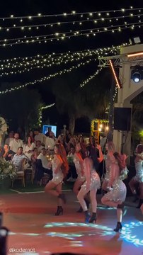 Ο χορός της Νάταλι Κάτερ στο γάμο της