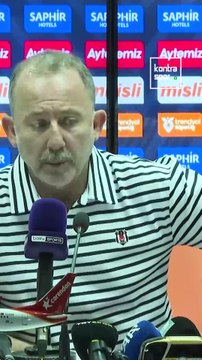 Beşiktaş Teknik Direktörü Sergen Yalçın: Hem bireysel olarak hem takım olarak beklentinin çok altında kaldık