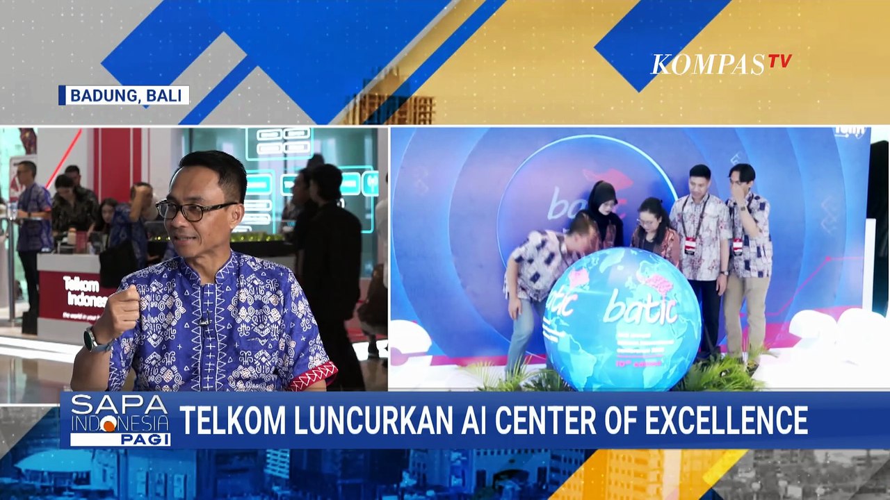 Telkom Luncurkan AI Center of Excellence di BATIC 2025, Percepat Adopsi Kecerdasan Buatan