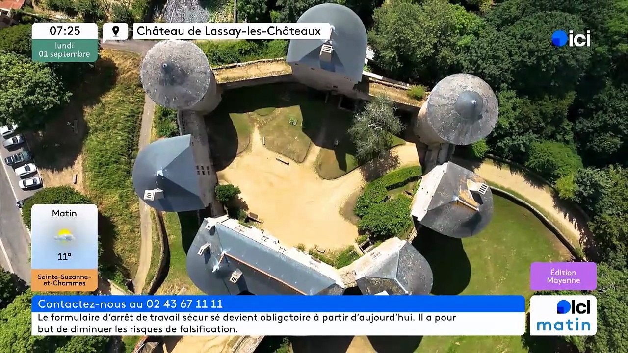 01/09/2025 - ici matin par ici Mayenne en vidéo