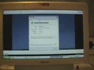 Asus 900 video test english