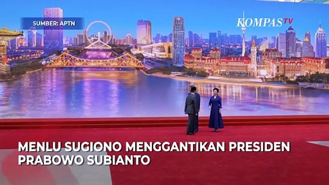 Menlu Sugiono Gantikan Prabowo di KTT SCO China, Disambut Xi Jinping