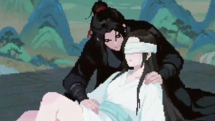 Xiaolongnu couldn't open the acupuncture points and couldn't move 小龙女无法动弹，只得任其所为，不由得又惊喜，又害羞。此时她完全沉浸在“与杨过亲密”的幻想中，甚至主动配合对方行为。The Return of Condor Heroes AI Anime 2026 小龍女尹志平