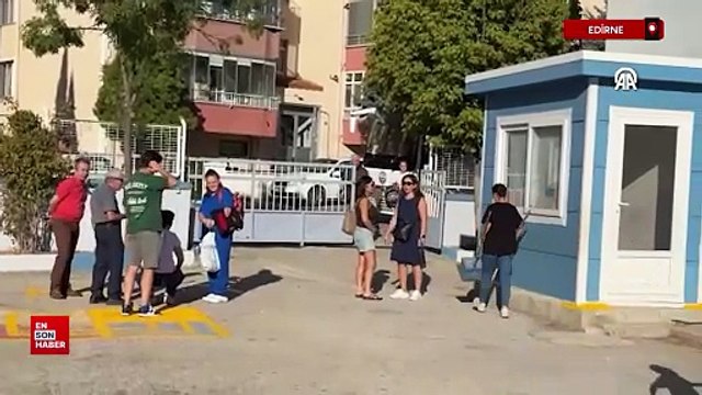 Edirne'de okullarda ilk zil uyum için çaldı