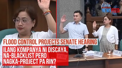 Ilang kompanya ni Discaya, na-blacklist pero nagka-project pa rin? | GMA Integrated Newsfeed