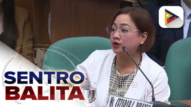Kontrobersyal na kontraktor na si Sarah Discaya, nagisa sa pagdinig ng Senado kaugnay sa flood control projects; dami ng kontrata na nakuha ng kanilang kompanya, binusisi | ulat ni Daniel Manalastas