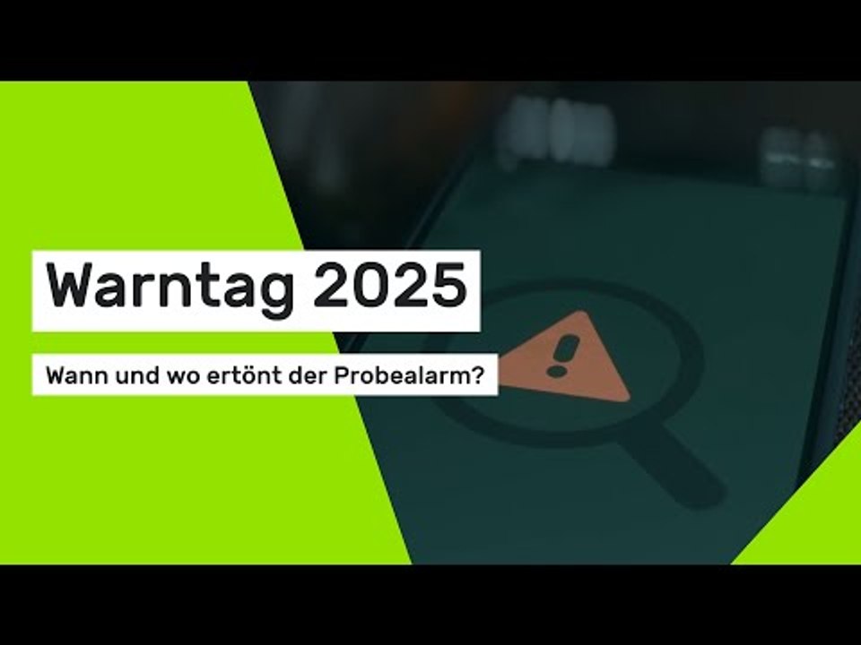 Warntag 2025 : Wann und wo ertönt der Probealarm?