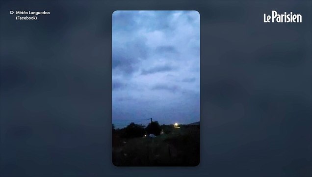 Un mois de pluie tombé cette nuit à Orange, de la grêle et des vents forts attendus dans le Sud-Est
