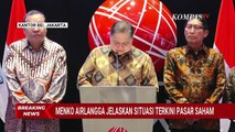BREAKING NEWS - Menko Airlangga Jelaskan Situasi Terkini Pasar Saham Usai Demo