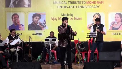 baharon phool barsaao | Aaroh Sharma live