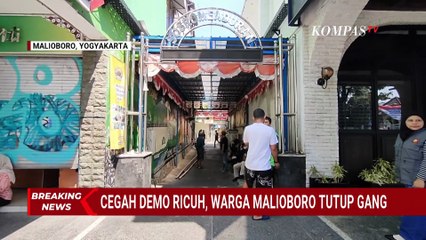 Sepi, Begini Penampakan Kawasan Malioboro Jogja Buntut Rencana Demo di DPRD DIY