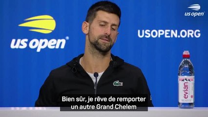 US Open - Djokovic : "Je rêve de remporter un autre Grand Chelem"