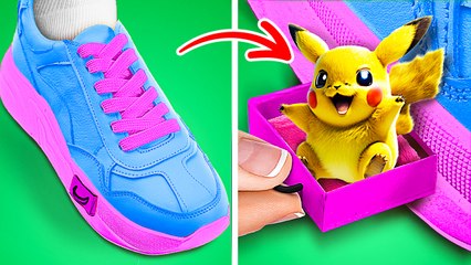 How to sneak Pokemon into movies. Wednesday Addams VS Vampire! Extreme Challenge