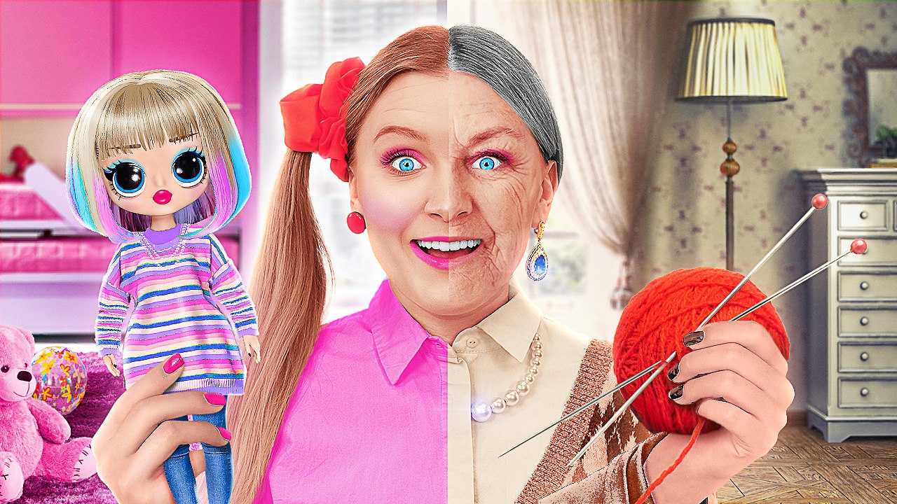 Granny vs me! Extreme makeover