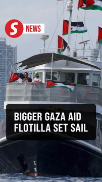 Off they go again, this time bigger humanitarian flotilla to break Gaza blockade