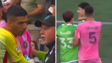 Inter Miami Shocked: Suarez Spits at Assistant, Busquets in Chaos After Leagues Cup Final 😱