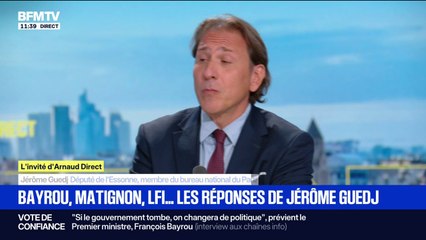 Négociations sur le budget: François Bayrou pointe la responsabilité des politiques qui sont partis en "vacances", Jérôme Guedj lui répond