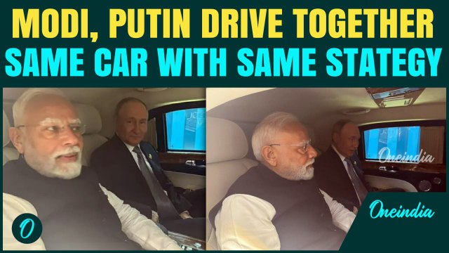 Modi & Putin Ride Together to Bilateral Meeting After SCO Summit | Indo-Russian Ties Threatens Trump