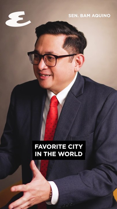 Playing Favorites With Sen. Bam Aquino | Esquire Philippines