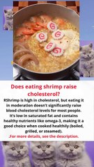 Can eating shrimp cause high cholesterol