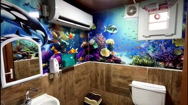 Belki Türkiye'nin en lüks restoranı değil ama en lüks restoran tuvaleti!