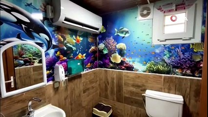 Belki Türkiye'nin en lüks restoranı değil ama en lüks restoran tuvaleti!