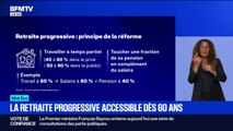 La retraite progressive accessible dès 60 ans à compter du 1er septembre