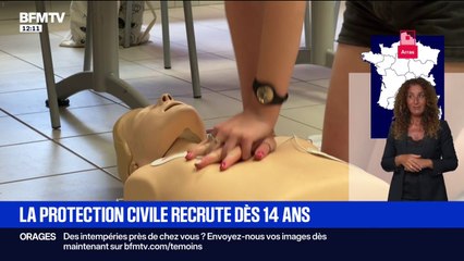 La Protection civile du Pas-de-Calais recrute dès l'âge de 14 ans