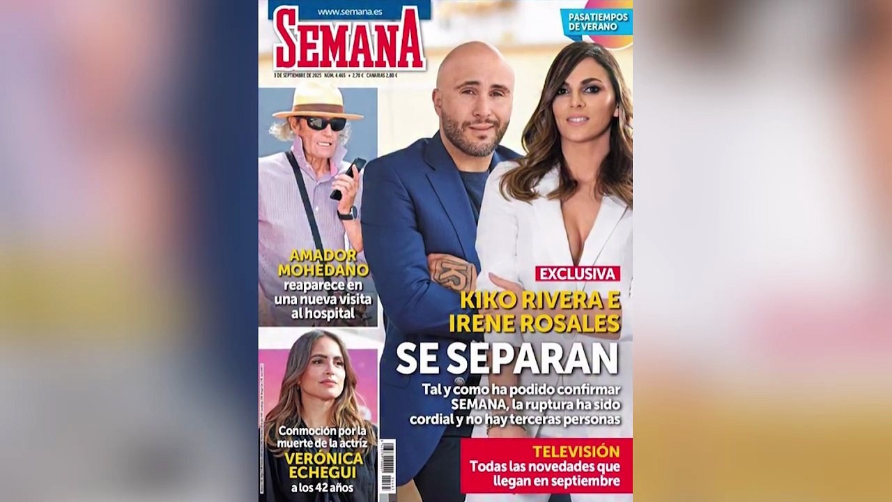 Irene Rosales reacciona a los rumores de que tendría una nueva ilusión tras su separación