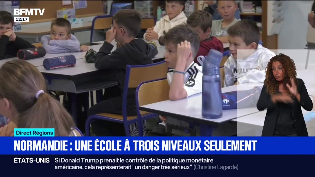 Normandie: cette école n'accueille que des CE2, CM1 et CM2