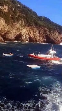 Argentario, il salvataggio della Guardia Costiera: uomo cade in mare tra le onde