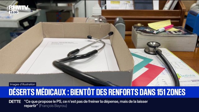 Des médecins généralistes vont venir en renfort dans 151 déserts médicaux