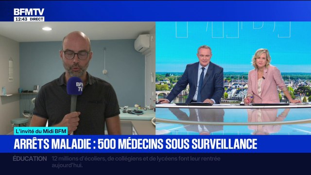 Lutte contre les abus d'arrêts de travail: C'est vécu par la profession comme une injustice , explique Olivier Leroy, médecin généralistes