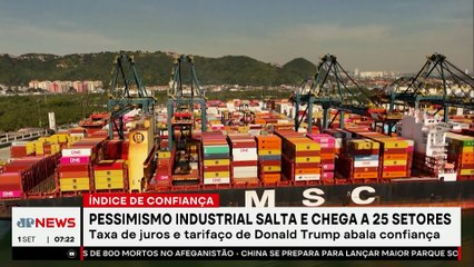 Indústria brasileira registra queda de confiança em agosto