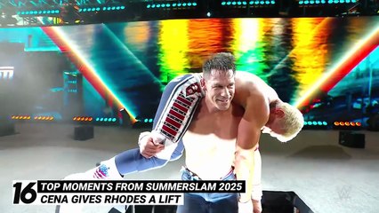 Top 25 SummerSlam 2025 moments_ WWE Top 10, Aug. 3, 2025