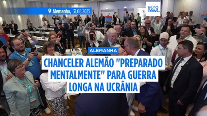 Chanceler alemão "preparado mentalmente" para que a guerra na Ucrânia se "arraste"