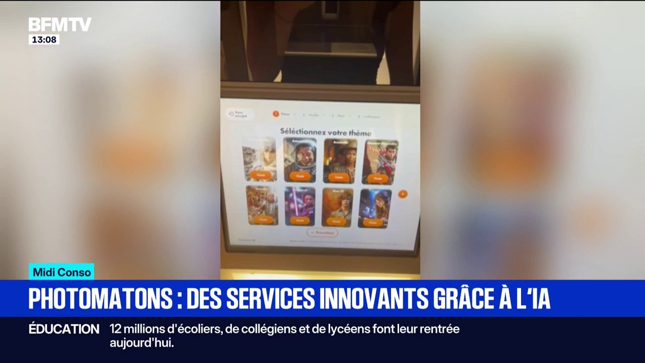 Quand les photomatons se réinventent grâce à l'intelligence artificielle
