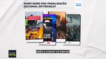 Quem está por detrás dos apelos a bloquear França no dia 10 de setembro?