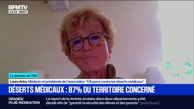 Médecins en renfort dans les déserts médicaux: Laure Artru de l'association Citoyens contre les déserts médicaux juge la mesure incertaine