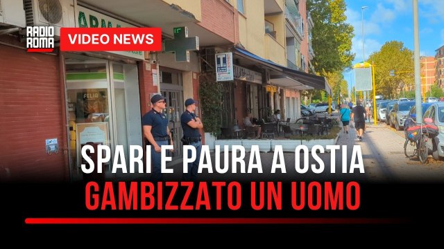 Ostia, tornano gli spari e la paura in viale Vasco del Gama uomo gambizzato chiede aiuto in farmacia