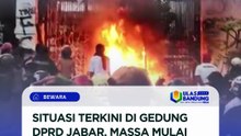 Situasi Terkini Demo Bandung di Depan DPRD Jabar