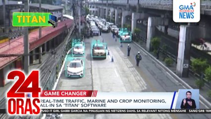 Real-time traffic, marine and crop monitoring, all-in sa 'Titan' software | 24 Oras