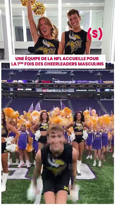 Les Minnesota Vikings viennent d’intégrer deux hommes au sein de leur équipe de cheerleaders : Blaiz