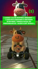 Un détail dans « Mario Kart World » ne plaît pas du tout à PETA... La raison ? L'anneau nasal que p